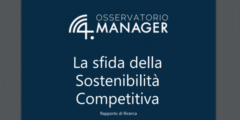 La sfida della Sostenibilità competitiva